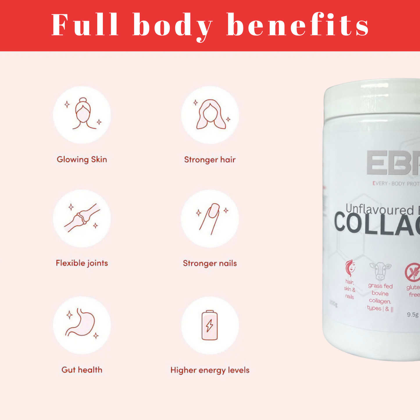 Collagen - Pure Hydrolysed Bovine Collagen